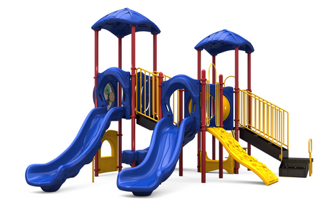 New Tide Commercial Steel Play System (WP) - INSTALLED