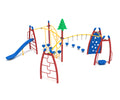 Lost Woods Commercial Steel Play System - INSTALLED