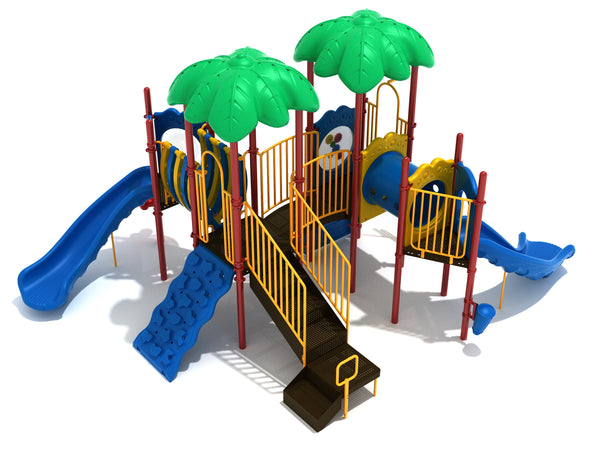 Bahama Breeze Commercial Steel Play System - INSTALLED