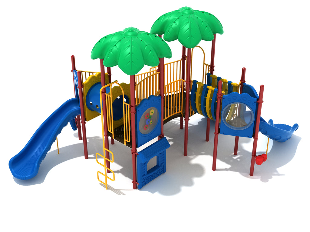 Bahama Breeze Commercial Steel Play System - INSTALLED