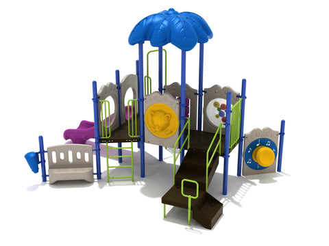 Bear Bungalow Commercial Steel Play System - INSTALLED