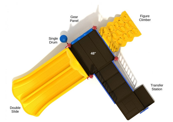 Beaver Hut Play System - INSTALLED