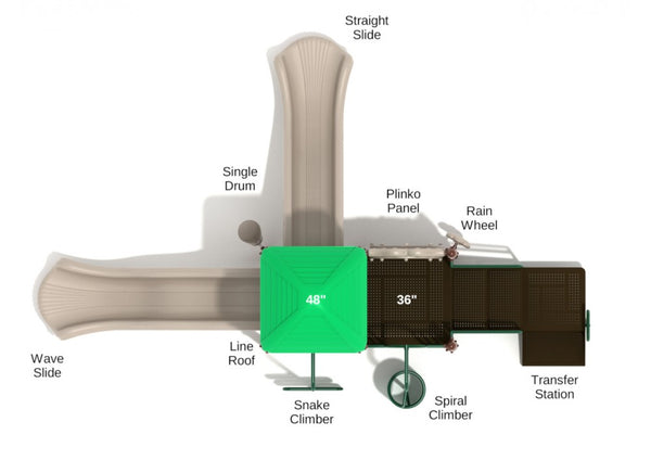 Egg Basket Commercial Play System - INSTALLED