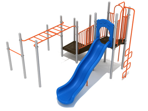 Bayside Commercial Steel Play System - INSTALLED
