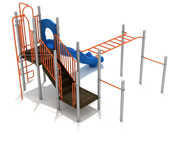 Bayside Commercial Steel Play System - INSTALLED