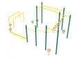 Gymnast Dream Commercial Steel Play System - INSTALLED