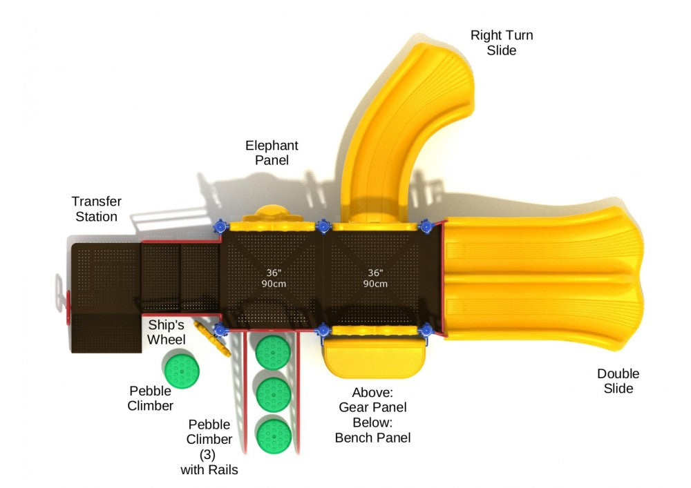 Magic Bus Commercial Play System - INSTALLED