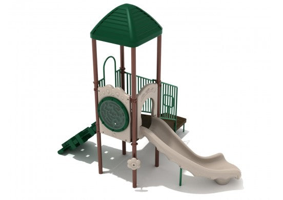 Pixelated Commercial Steel Play System - INSTALLED