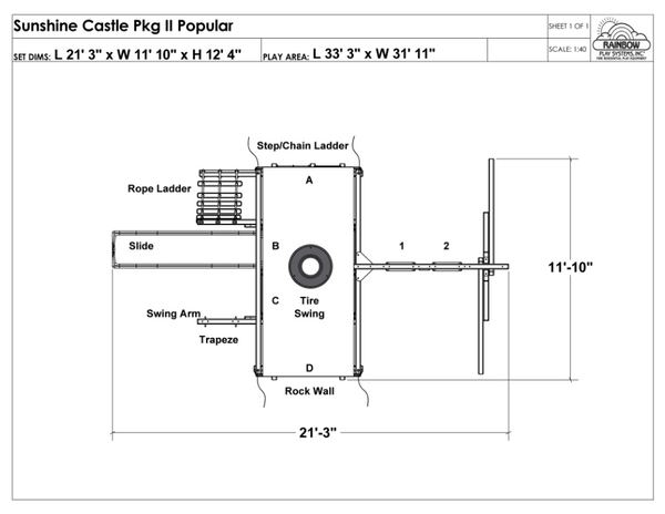Sunshine Castle Pkg II Popular (13B)