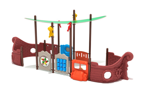 Walk the Plank Commerical Steel Play System - INSTALLED