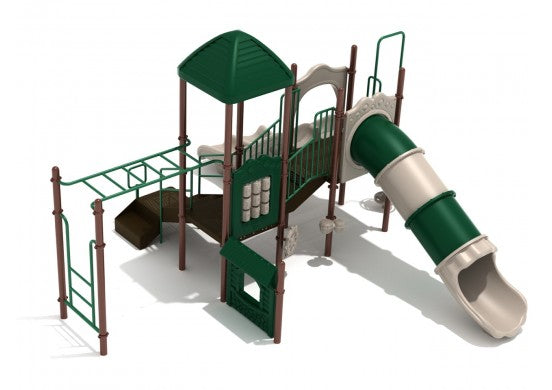Split Decision Commercial Steel Play System - INSTALLED