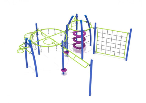 Summerland Commercial Steel Play System - Installed