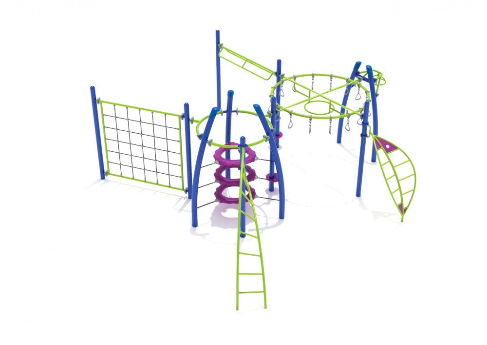 Summerland Commercial Steel Play System - Installed