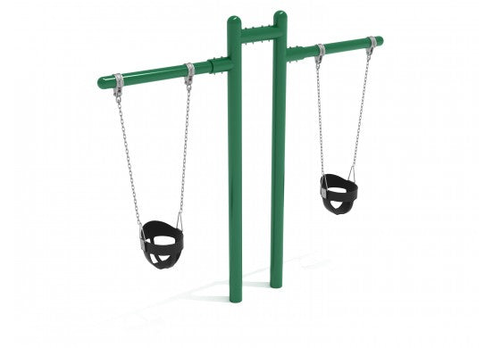 T Swing Commercial Steel  Installed