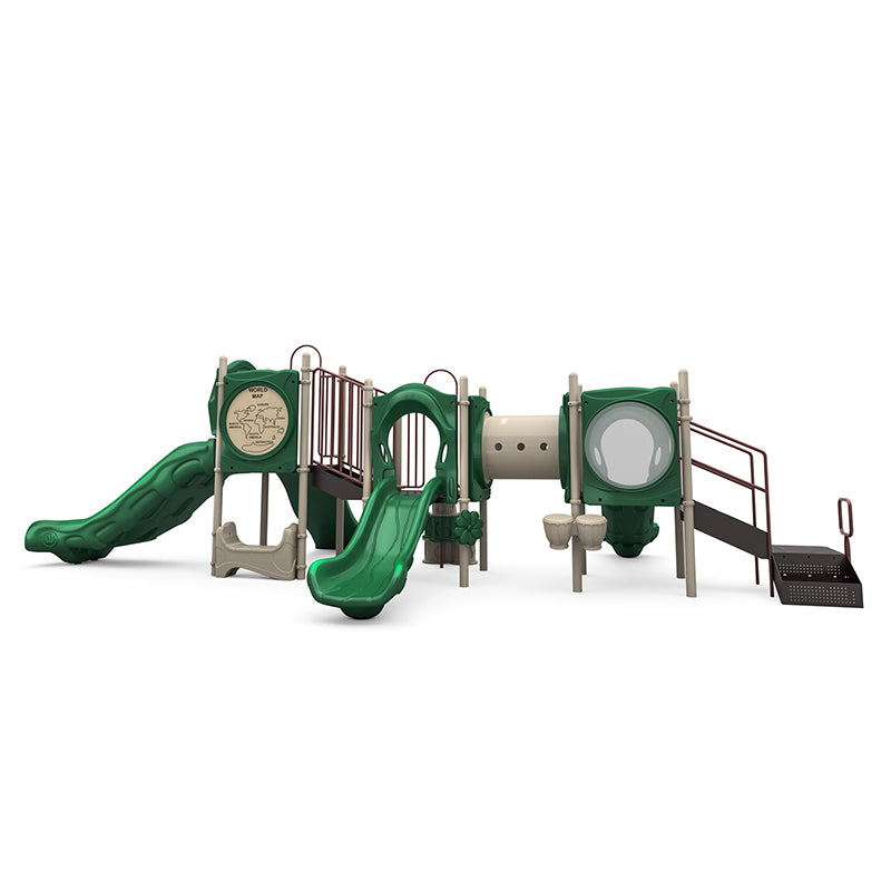 Oasis Commercial Steel Play System (WP) - INSTALLED