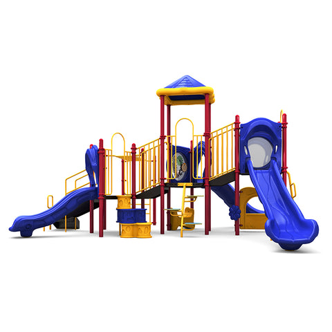 Building Blocks Commercial Steel Play System (WP) - INSTALLED