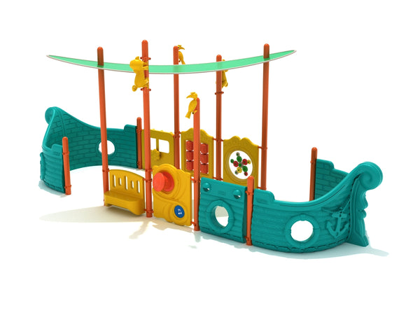 Walk the Plank Commerical Steel Play System - INSTALLED