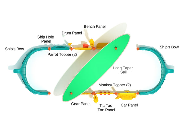 Walk the Plank Commerical Steel Play System - INSTALLED