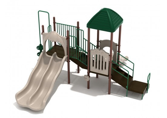 Great Manor Commercial Steel Play System - INSTALLED