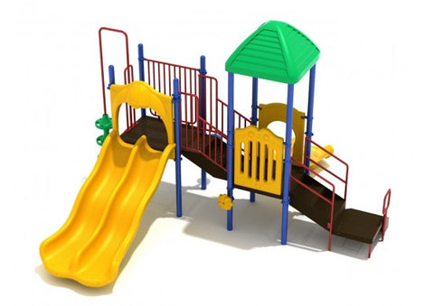 Great Manor Commercial Steel Play System - INSTALLED