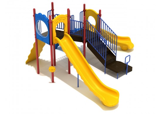 Oak Ridge Commercial Steel Play System - INSTALLED